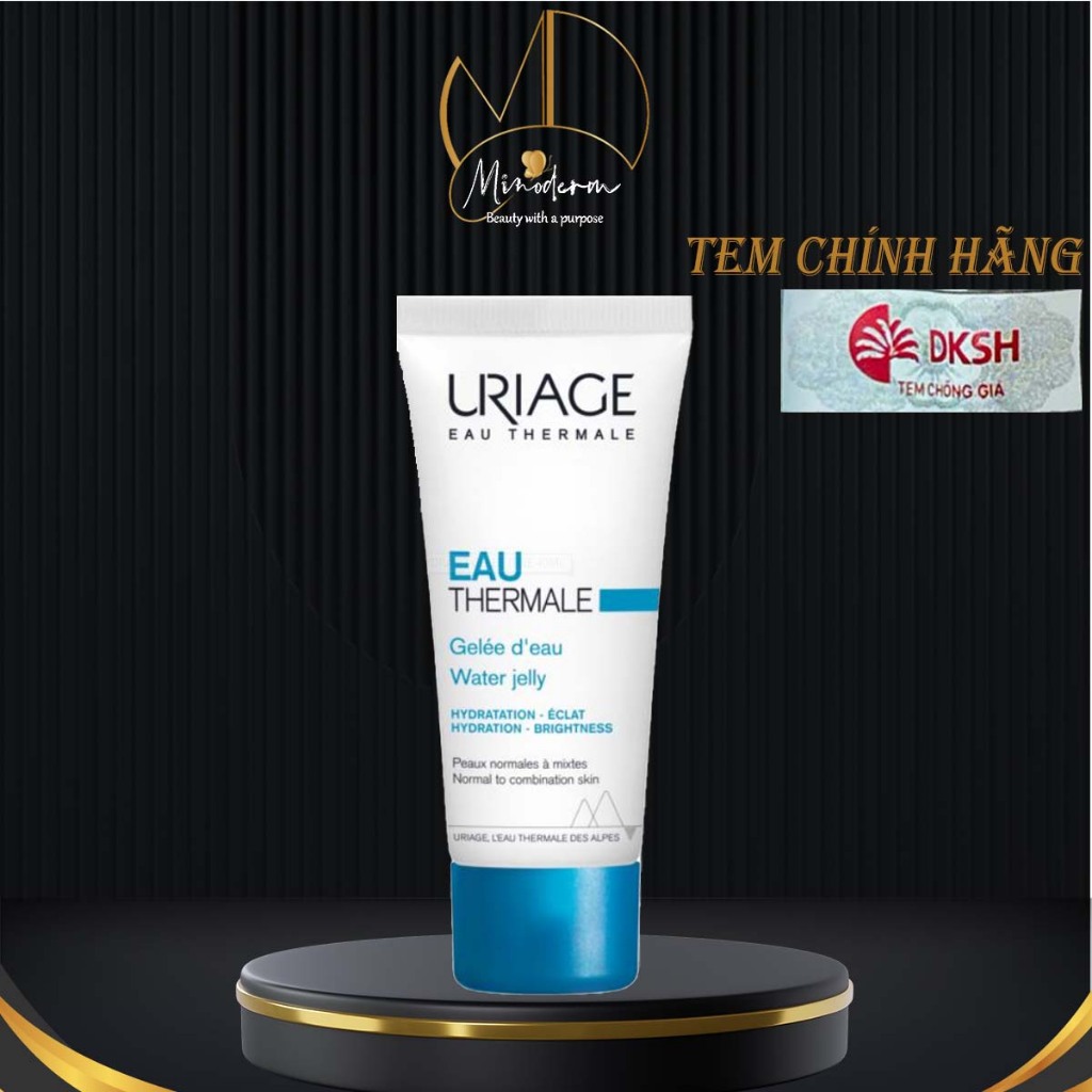 Dưỡng ẩm khoáng URIAGE EAU THERMALE GELÉE D'EAU cấp ẩm chuyên sâu, dạng thạch nước 40ml