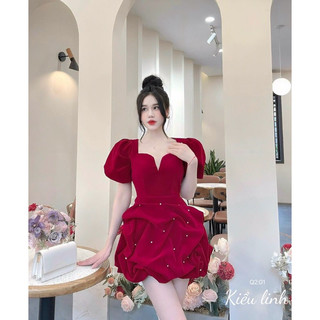 Đầm nhung nữ