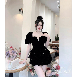 Đầm nhung nữ