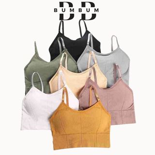 Áo bra 2 dây len tăm siêu xịn bra tập gym nữ b646
