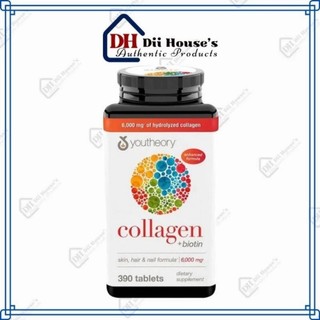 Youtheory collagen 390 viên - viên uống collagen mỹ type 1, 2, 3.