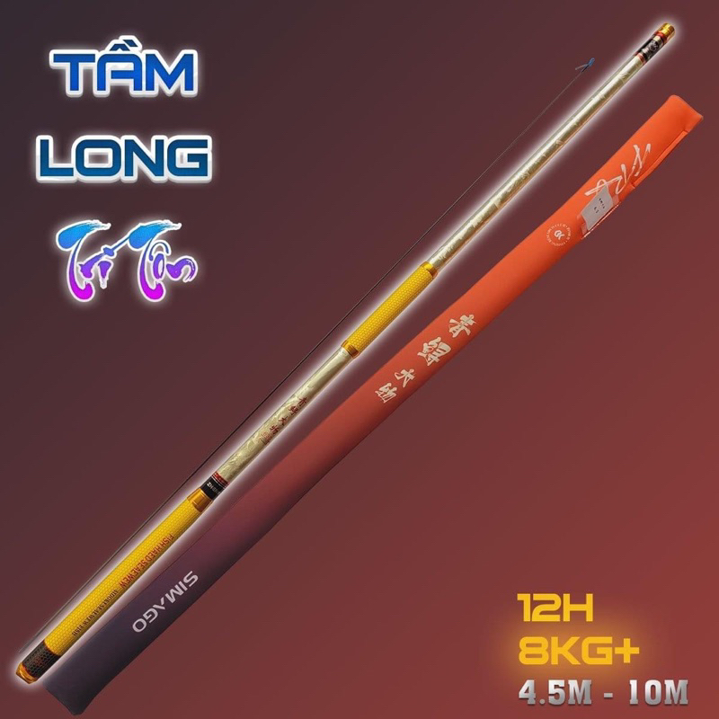 Cần câu Tầm Long trí tôn 12H chính hãng