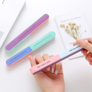 Que Dũa Móng Tay 6 Mặt Chà Nhám và Đánh Bóng 🍀Clovershop68🍀