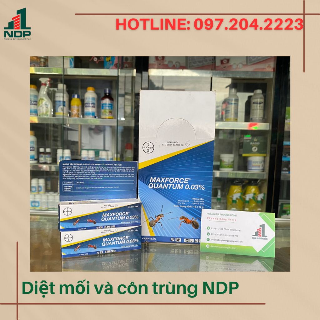Gel diệt kiến Bayer Maxforce quantum 12g
