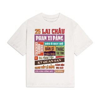 Áo thun unisex 63 Tỉnh Thành 25 Lai Châu