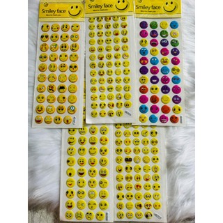 Sticker mặt cười 2in1 có tô màu