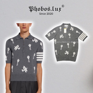 Polo tb diều 4bar trắng -áo polo diều 4 vạch trắng- ảnh thật ở cuối