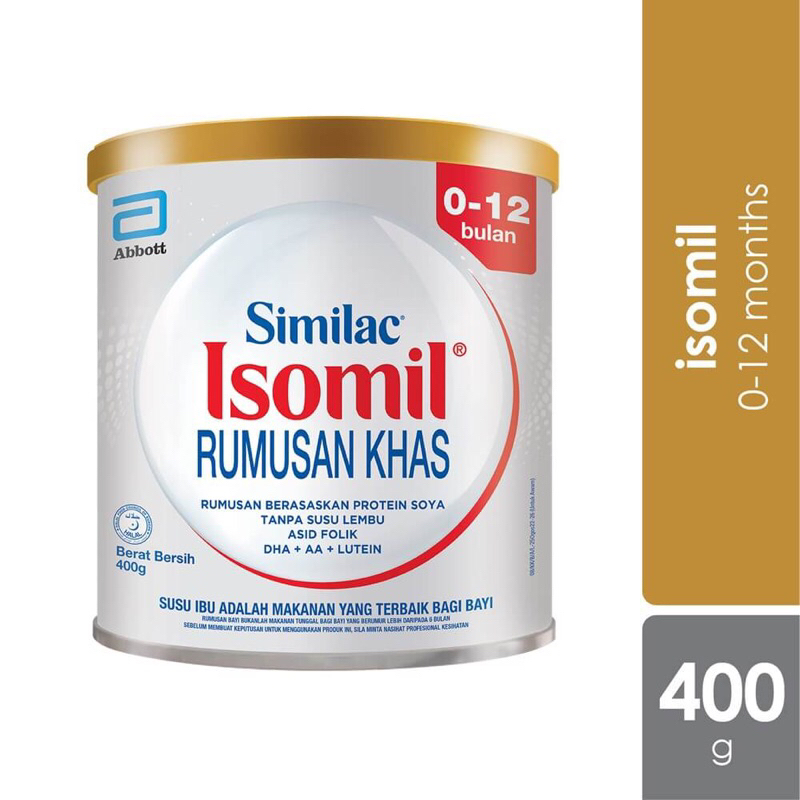 Sữa Isomil - Isomil Plus 400g dành cho trẻ dị ứng đạm