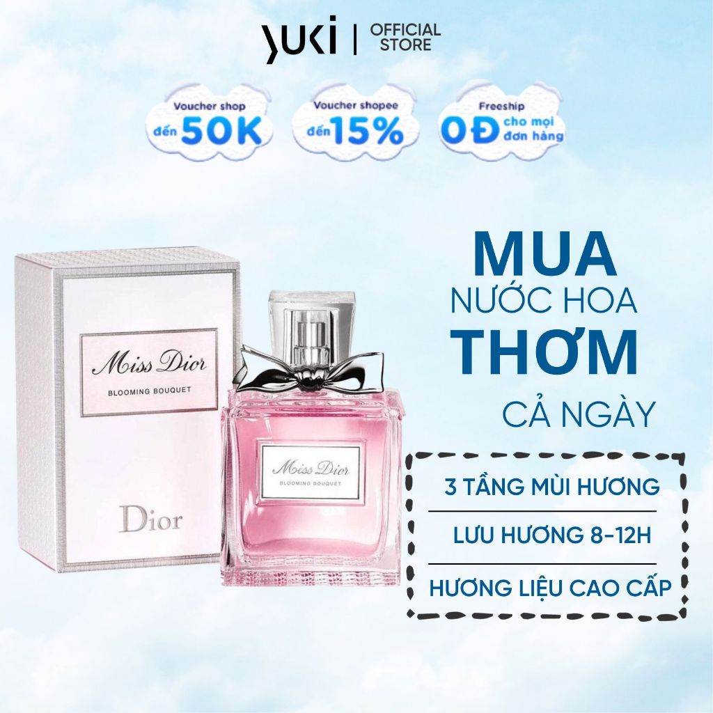 Nước hoa nữ Miss Dior blooming Bouquet EDT 100ml