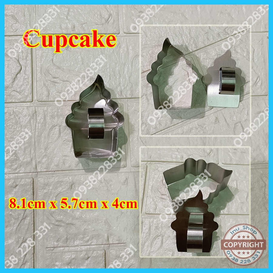 HCM - Khuôn bánh Mousse tim, bông, tròn, vuông