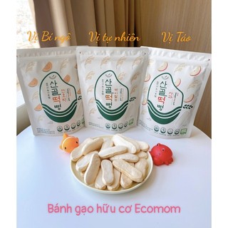 Bánh gạo hữu cơ cho bé ăn dặm ECOMOM và Bebecook Hàn Quốc 6m+ (Date 03/2025)