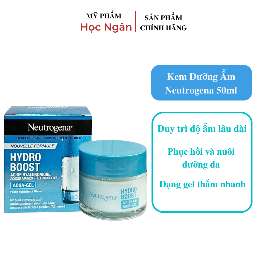 Kem dưỡng ẩm Neutrogena 50ml, cấp nước và duy trì độ ẩm cho da, myphamhocngan1