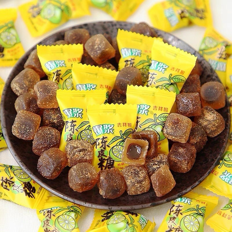 kẹo dẻo ô mai chanh muối có nhân túi 250g