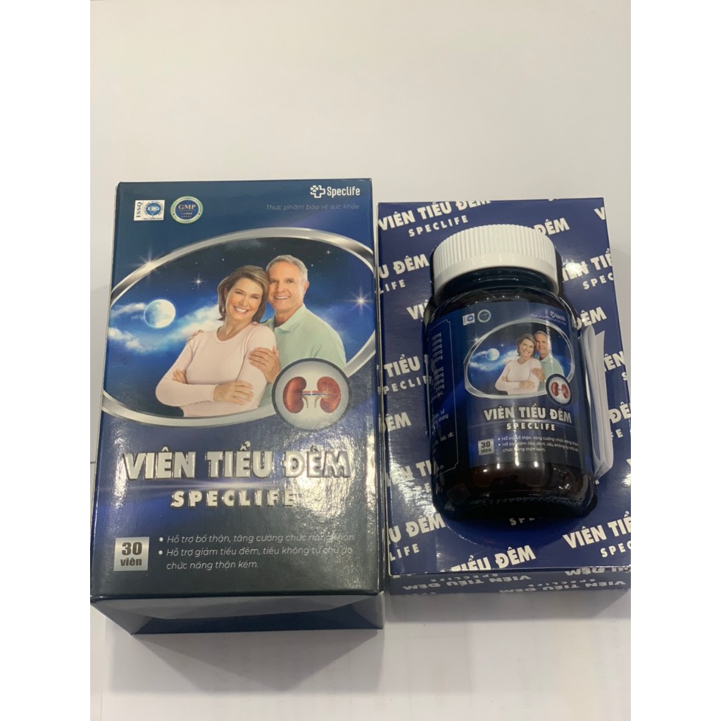 VIÊN TIỂU ĐÊM SPECLIFE dành cho những người tiểu đêm nhiều, tiểu rắt,tiểu không tự chủ. Hộp 30 viên.
