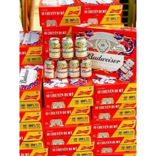 Bia Budweiser thùng 24 lon 330ml