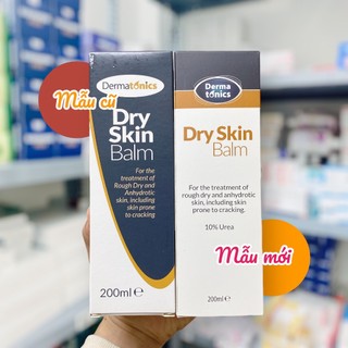 [Mẫu mới] Kem dưỡng ẩm cho da khô và rất khô DERMATONICS Dry Skin Balm Dermatonics - 200ml