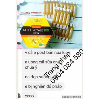 Sữa ong chúa tươi Vitaflor Pháp