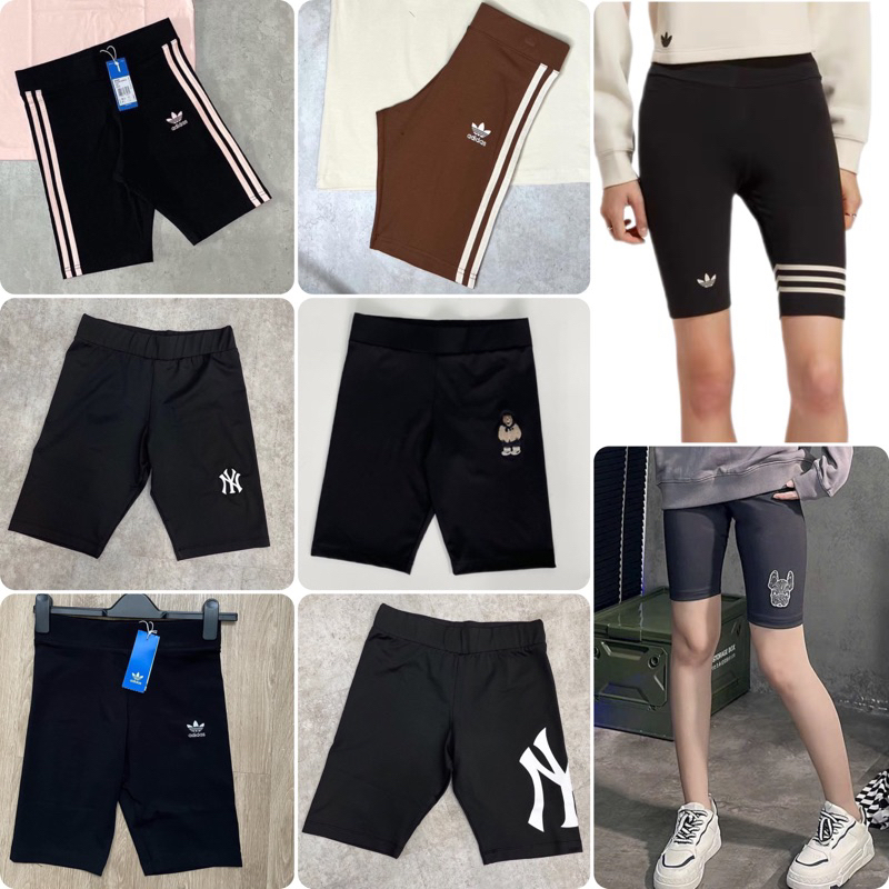 | CÓ SẴN | Quần legging đùi bike short ML.. B / adida. s / life. work / whoa. u