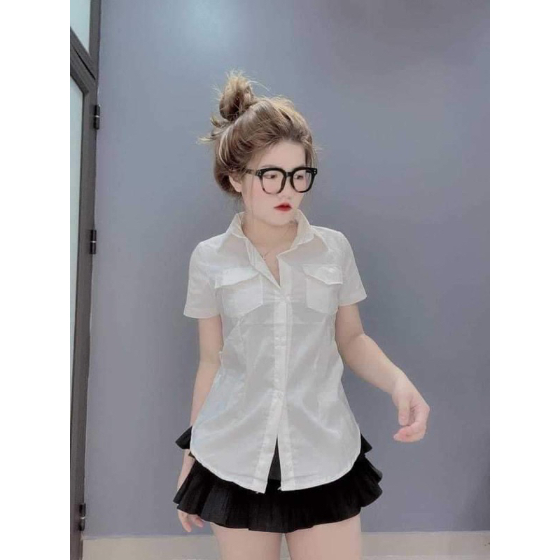 SƠ MI THOM KẺ ÁO SƠ MI ĐÔI NAM NỮ