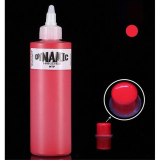 Mực màu đỏ xăm hình tattoo và phun xăm thẩm mỹ chai to