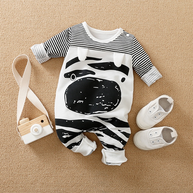 BodySuit giáng sinh noel cho bé, áo liền thân dễ thương dài tay ngắn tay cho bé gái và bé trai, cotton 100%, Aiueo Nhật.