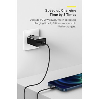 Củ sạc nhanh Type-C Baseus Speed Mini PD 20W 1 Cổng