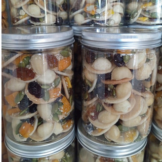 bánh đồng tiền mix hạt macca
