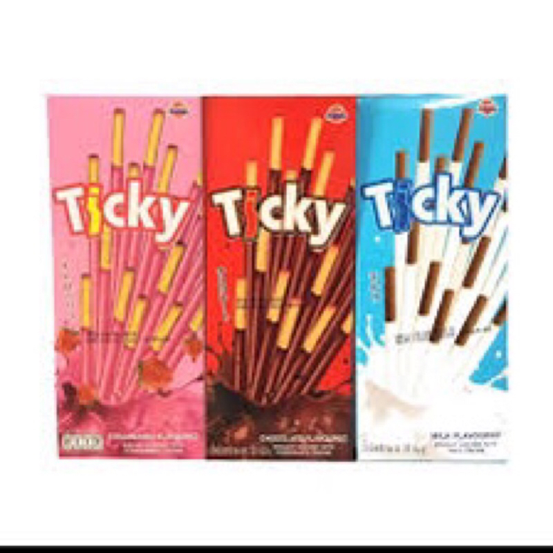 [LỐC 12 HỘP] Bánh que Ticky 20g