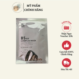 Combo 10 Mặt nạ Mask B5 Kr.Lab EGF complex giúp cấp ẩm dưỡng trắng phục hồi da