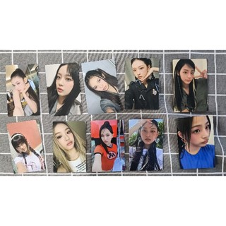 Thẻ ảnh photocard newjeans line friend ver 1 chính hãng official photocard