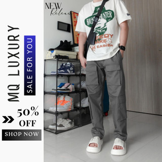 Quần Jogger Kaki - JG5 Quần Túi Hộp Nổi Cao Cấp, Cạp Chun Chất Vải Kaki Mềm MQ LUXURY