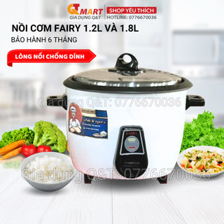 Nồi cơm Fairy nắp rời, Dung tích 1.2L và 1.8L nấu cơm nhanh chóng, cơm ngon, tiết kiện điện -BH 6 tháng