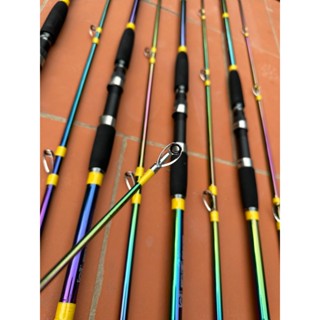 CẦN CÂU CHUYÊN LURE  TITAN ÁNH TÍM 7 MÀU CÁN XỐP TẢI CÁ SIÊU KHỎE GIÁ SINH VIÊN