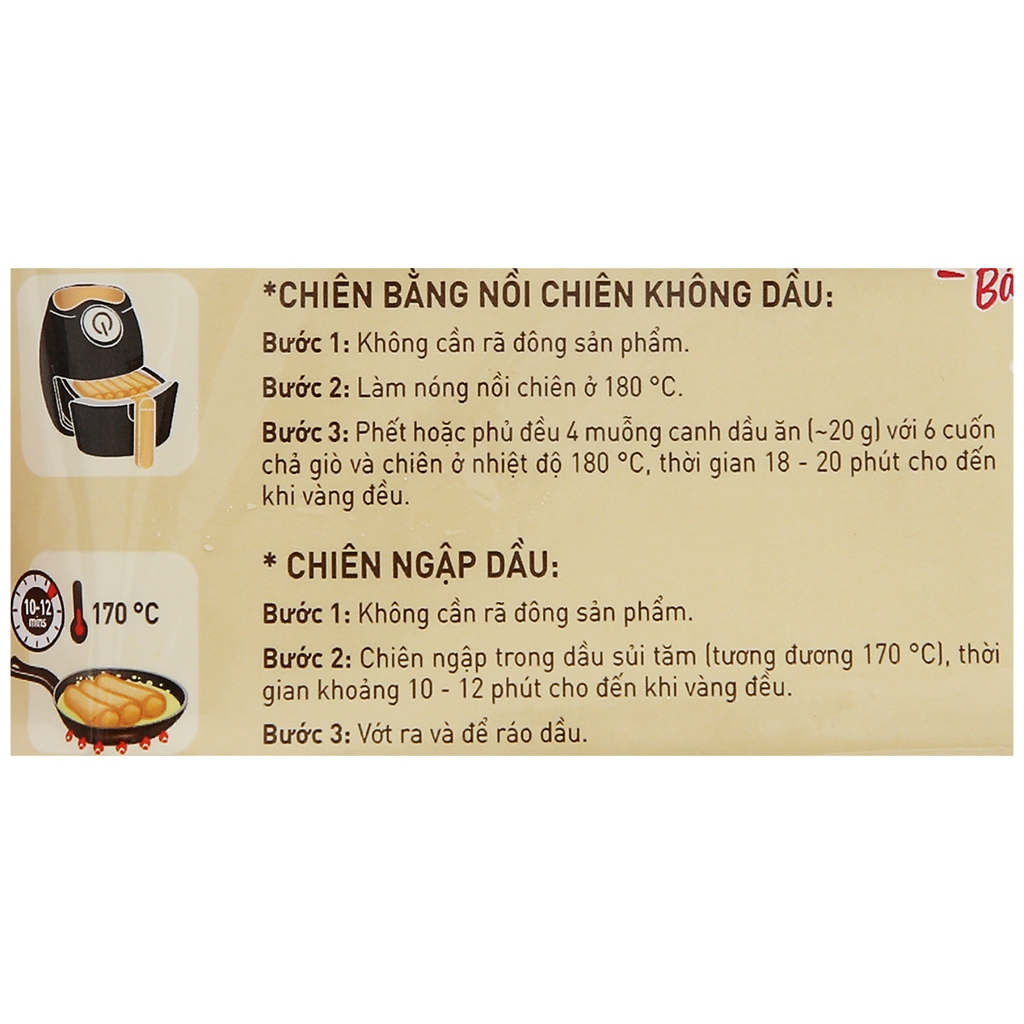 Nem rán Hà Nội thịt đặc biệt Cầu Tre gói 300g [HN giao hoả tốc] - Ảnh 4