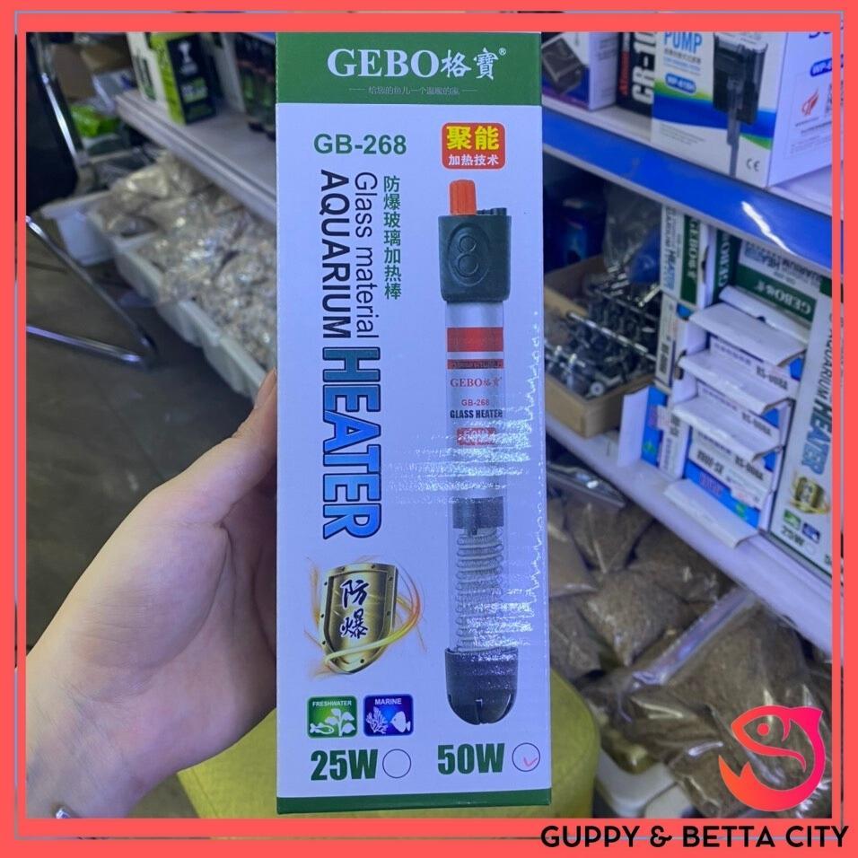Sưởi bể cá GEBO 268 - 25W/50W