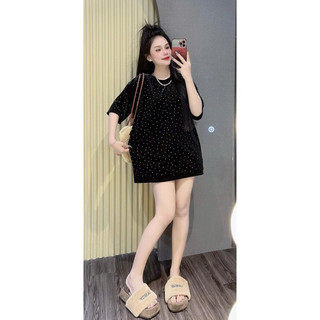ÁO NHUNG ĐÁ CỒ TRÒN 60-95kg ( Big Size Huỳnh Ngọc )
