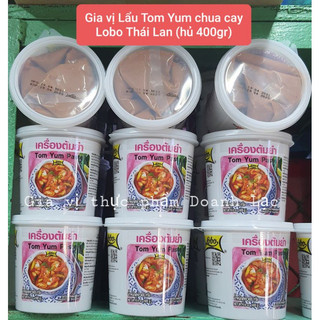 Gia vị Lẩu TomYum Lobo Thái Hủ 400gr 💥Tiết kiệm hơn gấp 2 lần so với gói!