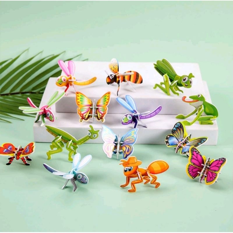 MÔ HÌNH LẮP GHÉP CÔN TRÙNG & KHỦNG LONG🦋🧩🦕