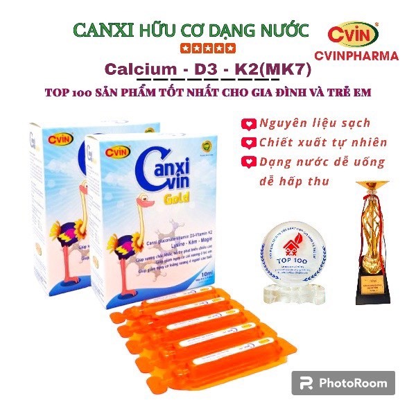 Canxi Hữu Cơ Bổ Sung Calcium D3 K2 Cho Trẻ,Người Già