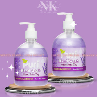 Nước rửa tay Puri / Whitelove / Hoa mai vàng hương lavender 500ml