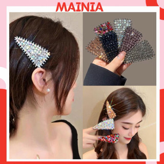 [Siêu Xinh] Kẹp Tóc Mái Đính Đá Phong Cách Hàn Quốc Mainia Shop