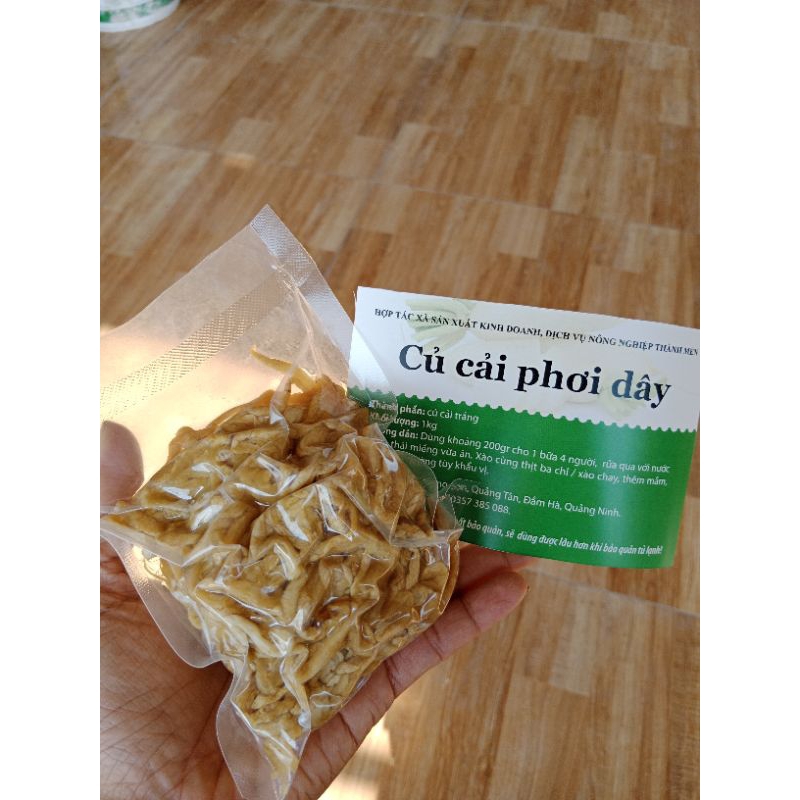Củ cải khô Đầm Hà 200gr
