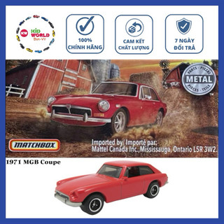 Xe mô hình matchbox box 1971 mgb coupe 61/100.