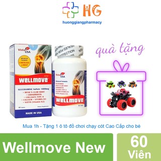Wellmove viên uống bổ xương khớp nhập khẩu mỹ hộp 60 viên date 24 04 24