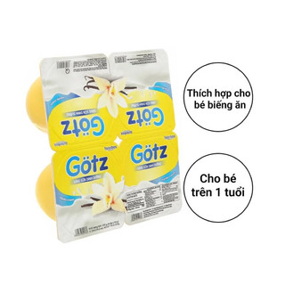 Váng sữa dinh dưỡng gotz lốc 4 hộp x 55g