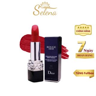 Son Dior Rouge Velvet chính hãng fullbox 3,5g mềm mịn siêu lì đủ màu 720, 888, 999 SELENA STORE