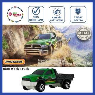 Xe mô hình Matchbox Box Ram Work Truck 77/100. Tỷ lệ 1:64.
