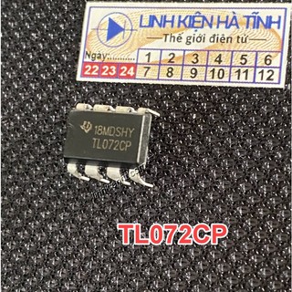 Ic tl072 072 tl072cn dip-8 chân cắm