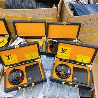 SET THẮT LƯNG HỘP GỖ FULLBOX + TÚI GIẤY