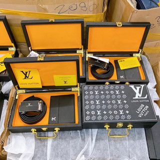SET THẮT LƯNG HỘP GỖ FULLBOX + TÚI GIẤY